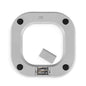 Aprilla High-Precision Digital Bathroom Scale ABS-1029 - Accurate Weight Measurement with Tempered Glass