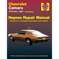 Chevrolet Camero V8 Repair Manual: 1970 Thru 1981 - Paperback