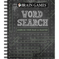 Brain Games - Word Search (Chalkboard #1): Exercise Your Mind in Minutes Volume 1 - Spiral