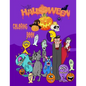 Halloween Coloring Book: Halloween zombie coloring book for Adults and Kids Stress Relieve and Relaxation, Halloween Fantasy Creatures, ... Adu - Paperback