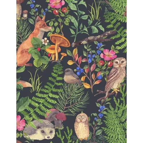 Coloring Book Into The Forest: An Inky Adventure and Coloring Book for Adults - 60+ Unique & Adventurous Designs to Color (Activity Books, Mindfulnes - Paperback
