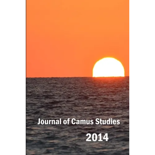 Journal of Camus Studies 2014 - Paperback
