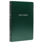 KJV, Gift and Award Bible, Imitation Leather, Green, Red Letter Edition - Imitation Leather