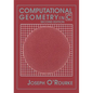 Computational Geometry in C - Paperback
