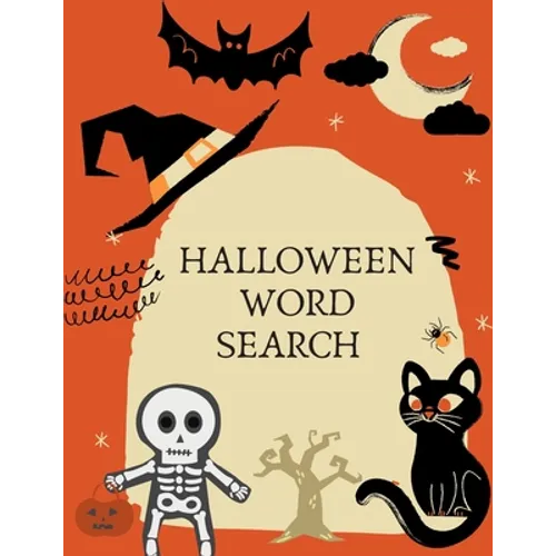 Halloween Word Search: Large Print Word Search Puzzle Book For Kids And Adults. Fall And Winter Word Search. Great for Giving Halloween Gifts for All! - Paperback