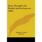 Stray Thoughts On Wealth And Its Sources (1882) - Paperback