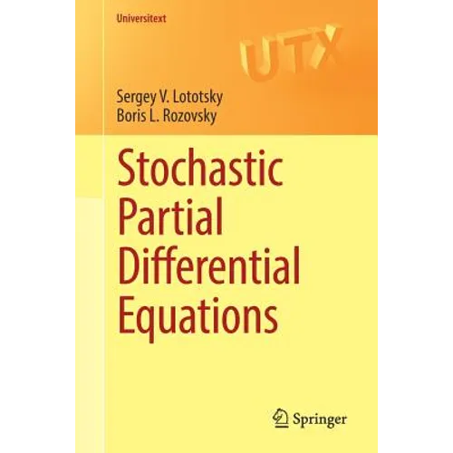 Stochastic Partial Differential Equations - Paperback