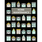 Home Maintenance Log Book: House Repair Checklist Tracker For Scheduling Services and Repairs, Notebook For Home Improvement And Renovation Proje - Paperback