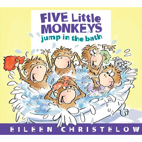 Five Little Monkeys Jump in the Bath - Board Book