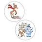 Slides for Roman Projector - Rudolph and Bumble
