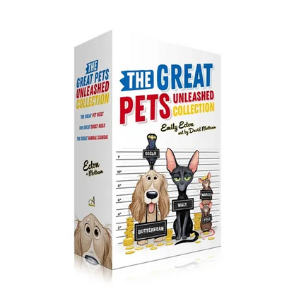 The Great Pets Unleashed Collection (Boxed Set): The Great Pet Heist; The Great Ghost Hoax; The Great Vandal Scandal - Hardcover