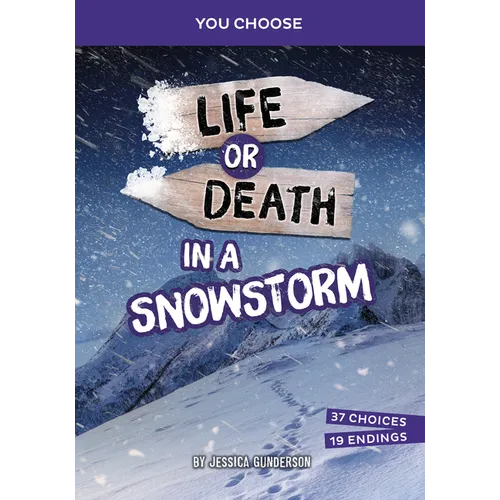 Life or Death in a Snowstorm: An Interactive Survival Adventure - Hardcover