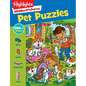Pet Sticker Puzzles: Over 280 Stickers to Find Hidden Objects Within Cute Dogs, Cats and Other Pets, Animal Lover Sticker Activity Book for Kids 3 and - Paperback