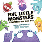 Five Little Monsters Jumping on the Bed - Board Book