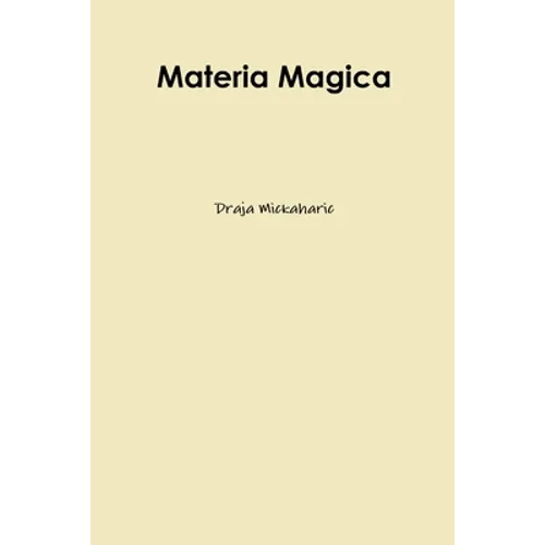 Materia Magica - Paperback