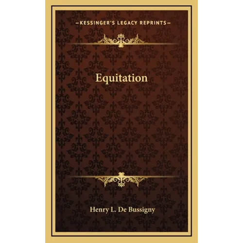 Equitation - Hardcover