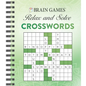 Brain Games - Relax and Solve: Crosswords (Green) - Spiral