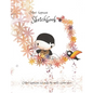 Collect happiness sketchbook (Hand drawn illustration cover vol.6)(8.5*11) (100 pages) for Drawing, Writing, Painting, Sketching or Doodling: Collect - Paperback