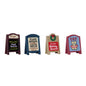Village Sidewalk Signs - Set Of 4