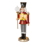 19.5" Battery-Operated Lighted Resin Toy Soldier