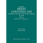 Christmas Day, H.109: Vocal score - Paperback