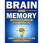 Brain and Memory Activity Book For Adults: Variety Of Puzzles (Word Searches, Sudoku, Mazes, Word Scrambles, Cryptograms)-Large Print - Paperback