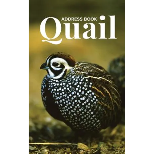 Address Book Quail - Paperback