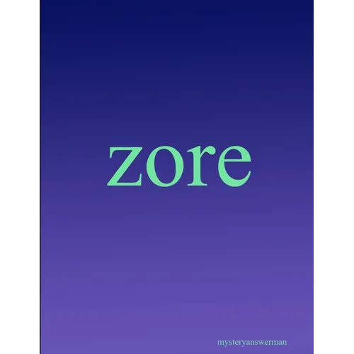 zore - Paperback