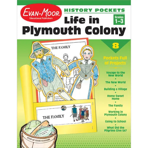 Life Plymouth Colony Gr 1-3 - Paperback