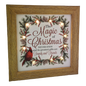 Lighted Holiday Cardinal Block - The Magic of Christmas Never Ends