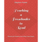 Teaching a Preschooler to Read: Phonics for Parents and Other Care-Givers - Paperback