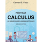 First Year Calculus, An Inquiry-Based Learning Approach - Hardcover