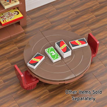 "One" Card Game Set - Custom Printed 1x2 Tiles - Made with LEGO® Parts