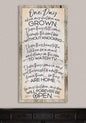 One Day Children Grown - Canvas
