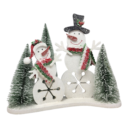 Snowman Family Figurine -
