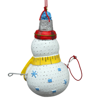 Snowman Sewing Ornament