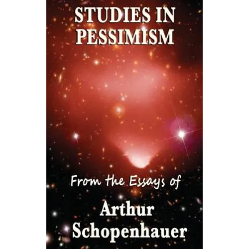 Studies in Pessimism - Hardcover