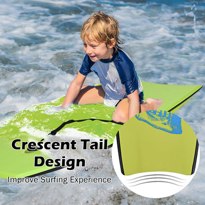 Super Surfing Lightweight Bodyboard with Leash