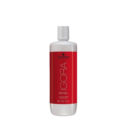 Schwarzkopf Igora Oxidant Cream %9 30 Vol. 1000 ml - Professional Hair Developer for Salon-Quality Coloring
