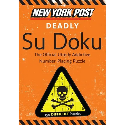 New York Post Deadly Su Doku: 150 Difficult Puzzles - Paperback
