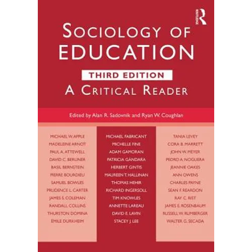 Sociology of Education: A Critical Reader - Paperback