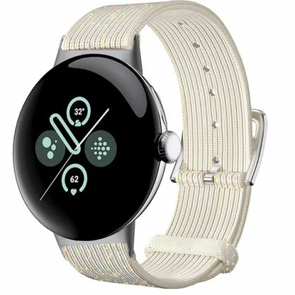 SKCC Knitted Glitter Watch Bands for Google Pixel 1/2 - Women's Stylish Fit