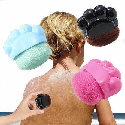 3 Pack Sunscreen Applicator Brushes for Kids with Protective Caps - New