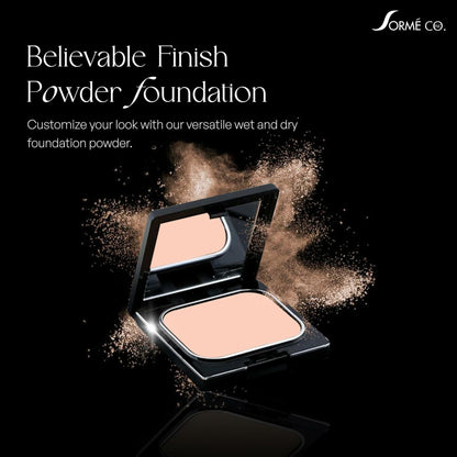 SORMÉ Wet & Dry Powder Foundation 25ml Fragrance Free Medium-Full Coverage