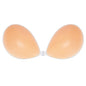 BoobyBear Sticky Bra Nude B Cup Strapless Backless Reusable Silicone Bra