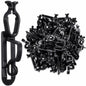 Blulu Light Hooks Green 60pcs Compatible with C9 C7 C6 Outdoor Clips