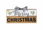 COLLECTIVE HOME Wooden Box Sign Merry Christmas Rustic Farmhouse Decor