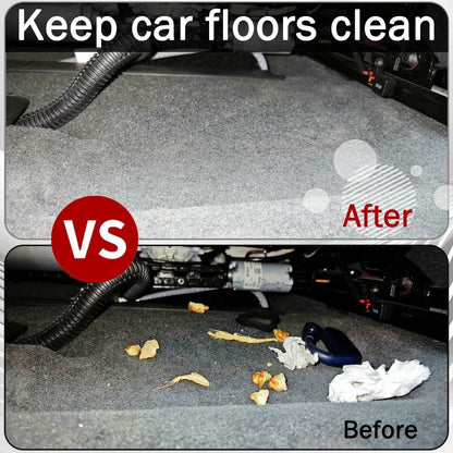 Upgrade Car Side Gap Filler Organizer Black with Cup Holder & Hooks