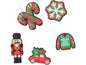 Crocs Jibbitz Shoe Charms Small 5 Pack Red Green Ornament Pack