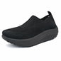 Umerigo Womens Slip On Tennis Shoes Breathable Mesh Black Size EU 40 USA W8.5
